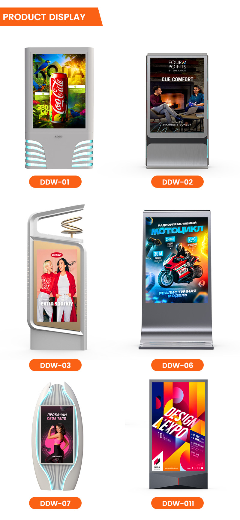 IP65 waterproof 3840hz P4 P5 P6 P8 P10 10000nits mupi digital outdoor led signage display digital