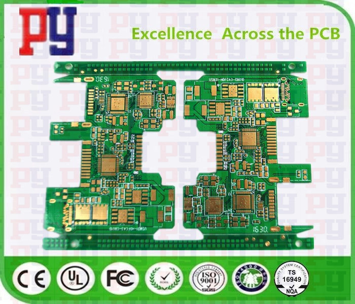 Gold Plating 3mil 2oz PCB Printed Circuit Board Double Sided