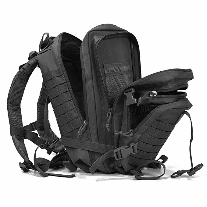 Durable Military Survival Backpack / Military Trekking Bags Crinkle Resistant