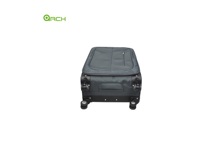 300D Polyester Trolley Case Soft Sided Luggage with Double Spinner Wheels