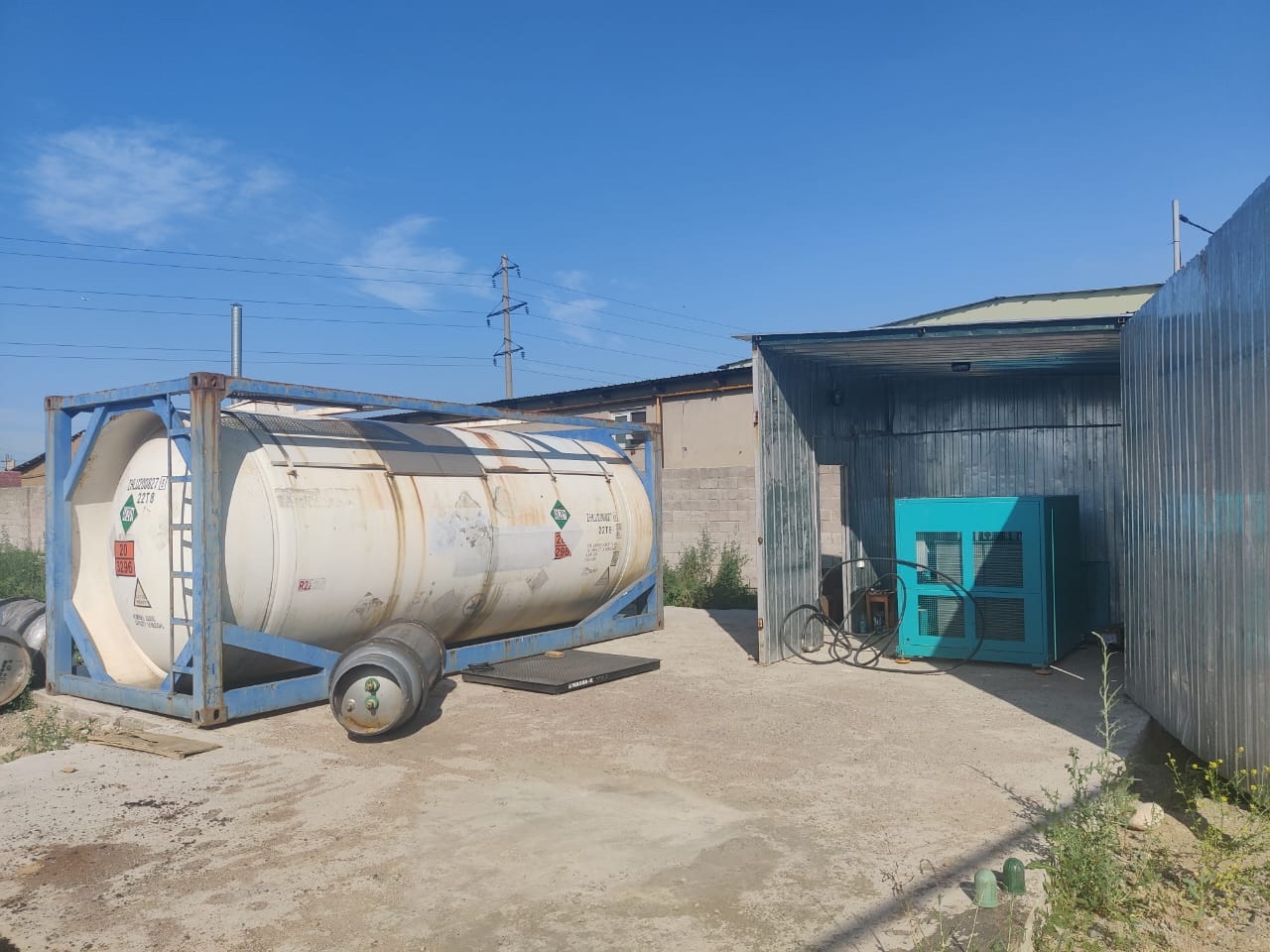 ac refrigerant recovery vapor pump explosion proof ISO tank recovery charging machine gas charging equipment
