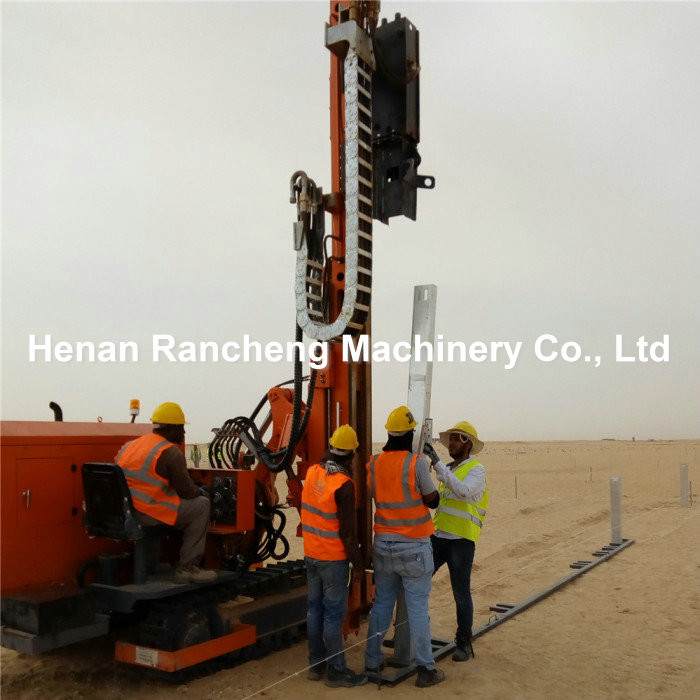Micropile Drilling Rig Small Piling Rig Rotary Hammer Pile Driver