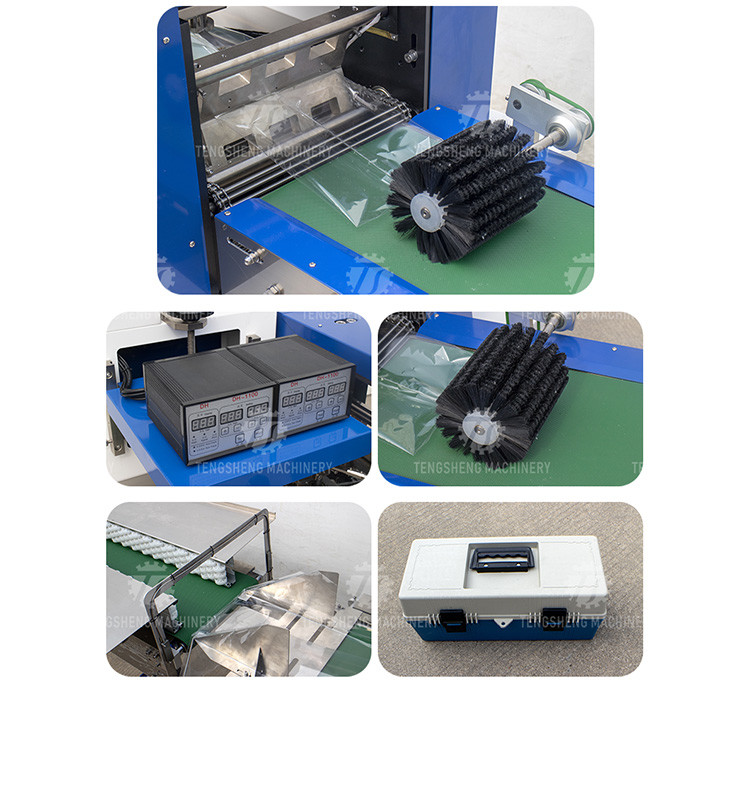 220V Down Paper Rotary Automatic Pillow Soap Packing Machine