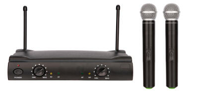 922 wireless microphone system UHF headset lavalier fixed frequency half rack size cheap