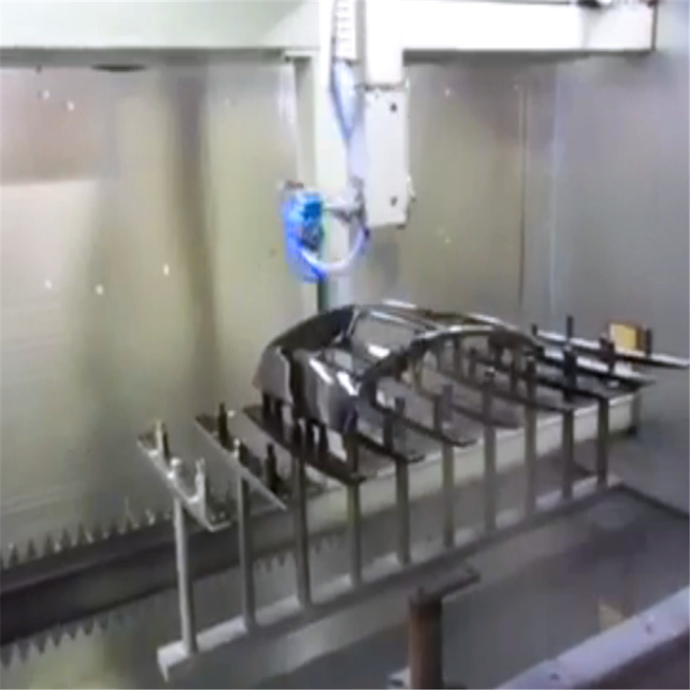 On Line Tracking Automatic Spray Painting Machine 4KW For Car Navigation Pane