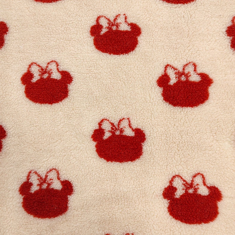 100% Polyester Sherpa Fabric Yarn Dyed Jacquard 650gsm 288F