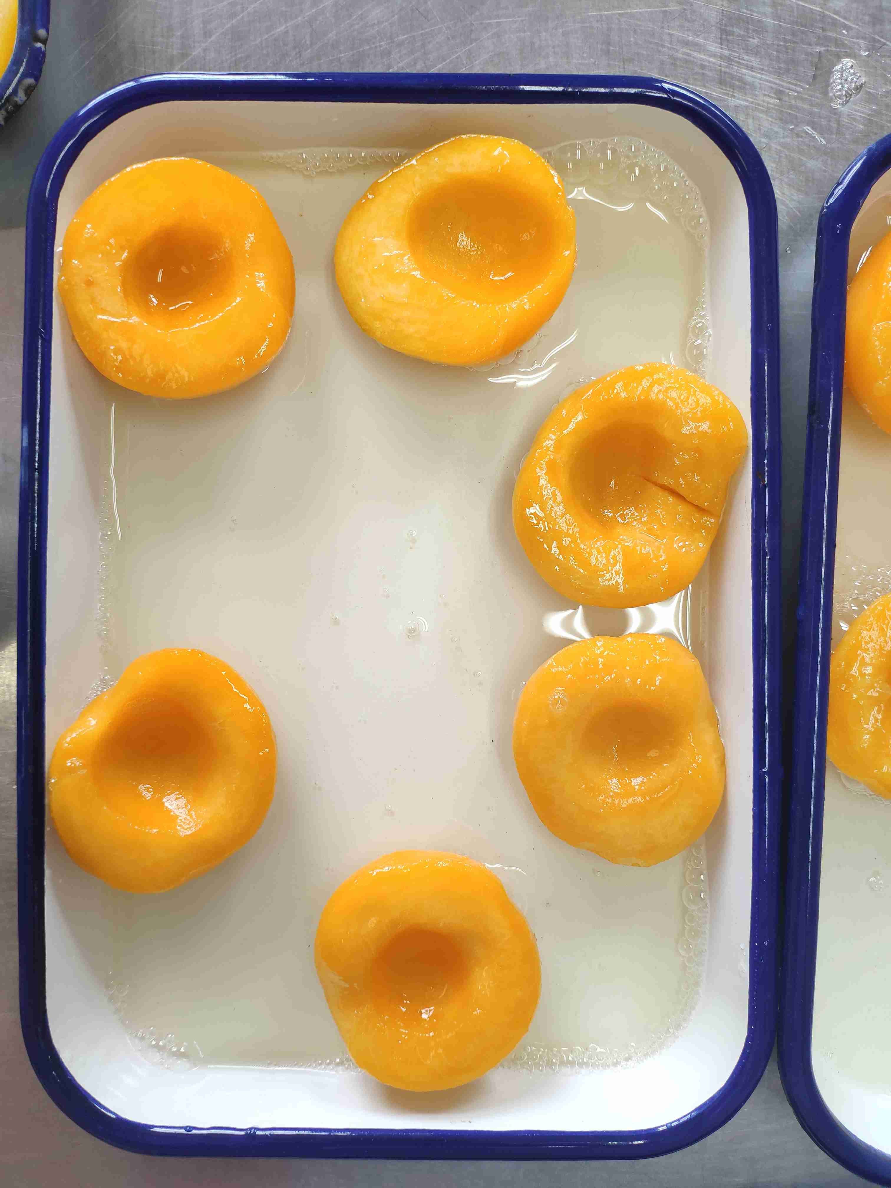 HACCP BRC Listed 820g Canned Peach Halves In Syrup