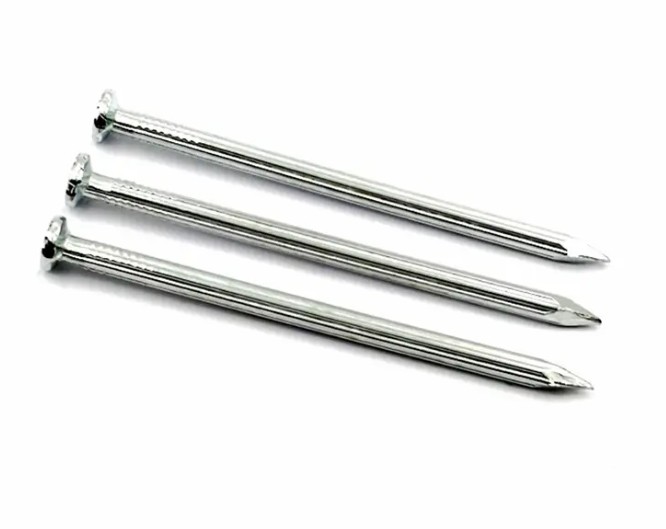 Building Grooved Shank Concrete Nails Smooth Steel High Tensile Nails