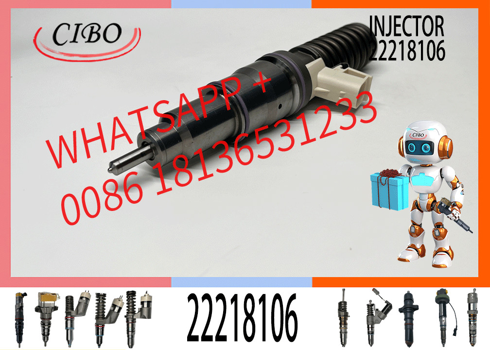 22172535 VOE22172535 D12D Engine Fuel Injector 20847327 EC360B Common Rail Injector Nozzle 22339883 22325866