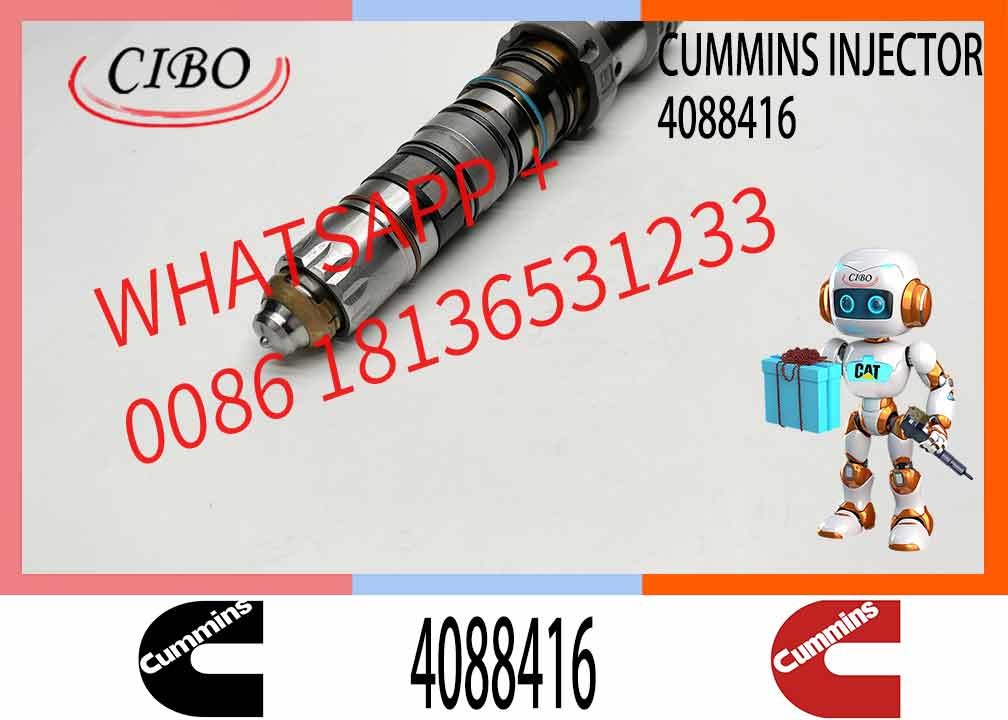 4076533 QSK23 Diesel Engine Common Rail Fuel Injector 4088427 4001813 4087893 4326780 4088416