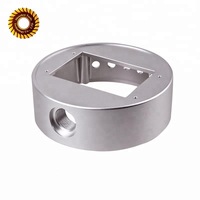 Sandblas Ra1.5 Laser Cut CNC Parts Annealing Turning Auto Bracket Parts