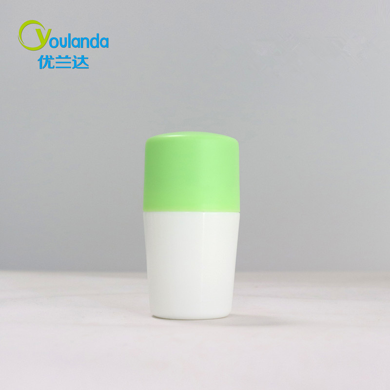 Plastic Empty Dodorant Roll On Bottle Small Roller Bottles 50ml For Personal Hygiene