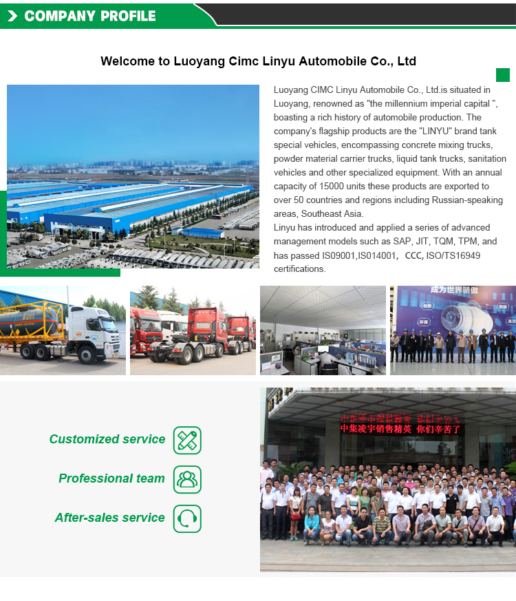 32100/31800 KG Rated Load Mass CIMC LINYU 8*4 Aluminum Alloy Liquid Fuel Tanker Trailer