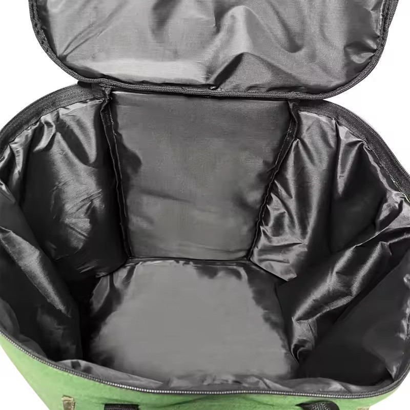 Green Color Soft Kit Backpack Handbag For Leica TS TM30 50 60Total Station Survey Bag