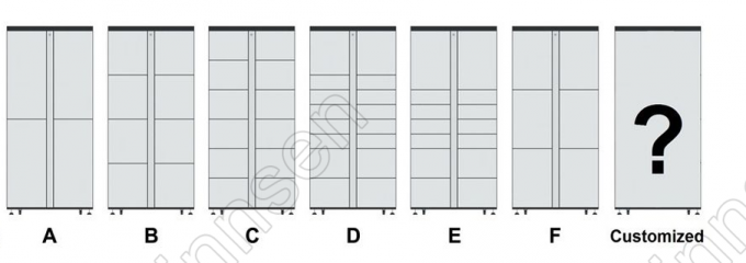 Intelligent Click Collect FCC Delivered Parcel Locker With Pin Code Sms Sending System 2