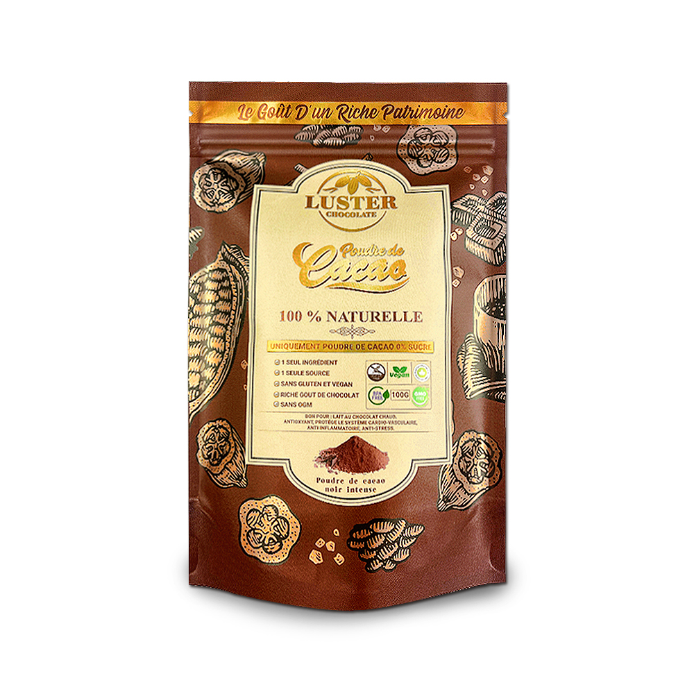 Custom Logo Industrial Food Mylar Stand Up Zipper Pouch For Organic Bread Packaging