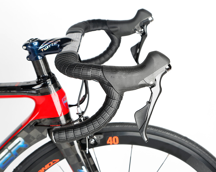 Custom Carbon Fiber Road Bike UV Laser Colorful Frame Reflective Water Decals