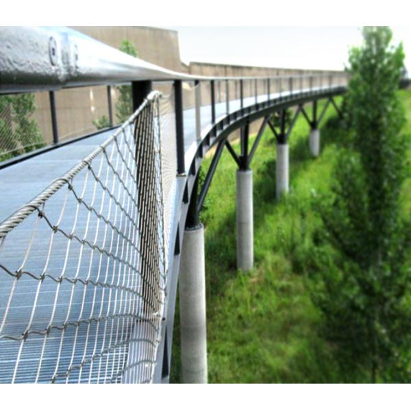 Ss316 Diamond Stainless Steel Cable Net Oem Odm For Stair Railings