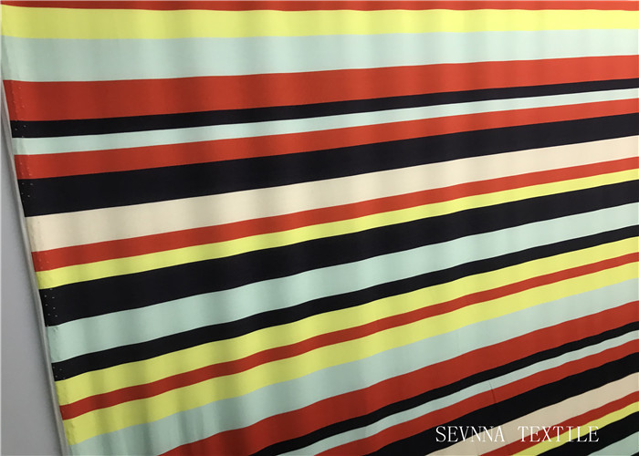 Super Soft Stretch Organic Swimwear Fabric Customized Dyed Solid Colors