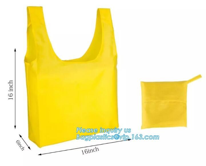 Promotion Custom Eco Friendly Sublimation Polyester Folding Shopping Bag,Promotional Sports Gym Sack Polyester Drawstrin