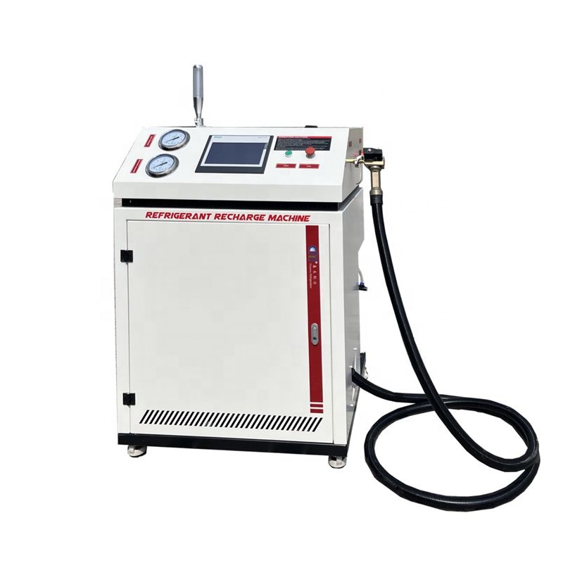 Air Conditioning Refrigerant Recovery Pump R134a R410a 7HP Recovery Ac Recharge Machine