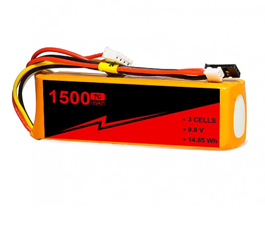 High Voltage 7C FPV Lipo Battery 3s 1500mah Lipo Battery 9.9V Transmitter Pack