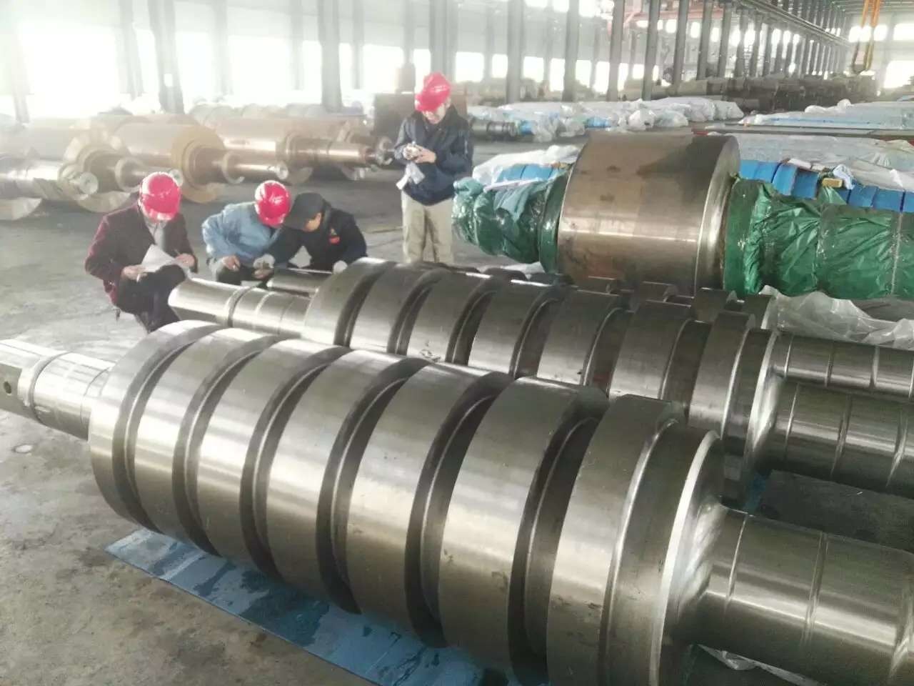 Centrifugal Casting adamite Cast steel roll For Metallurgy Machinery Parts