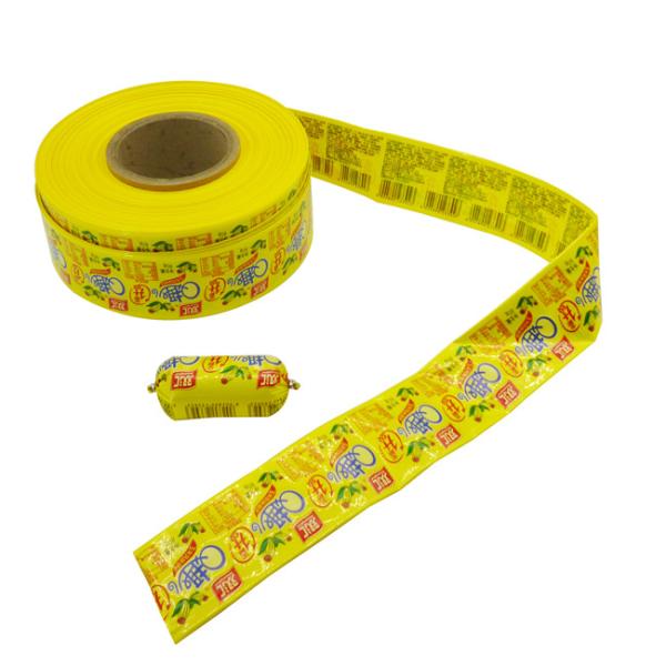 Color Flexography Printing Salami Casings Polyamide Material Plastic Sausage