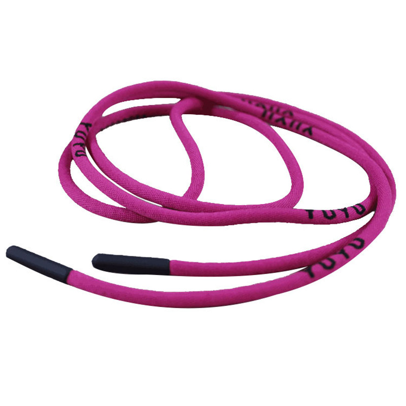 Buy cheap Round Jacquard Custom Shoelace 10mm Width Personalized Shoe Strings product