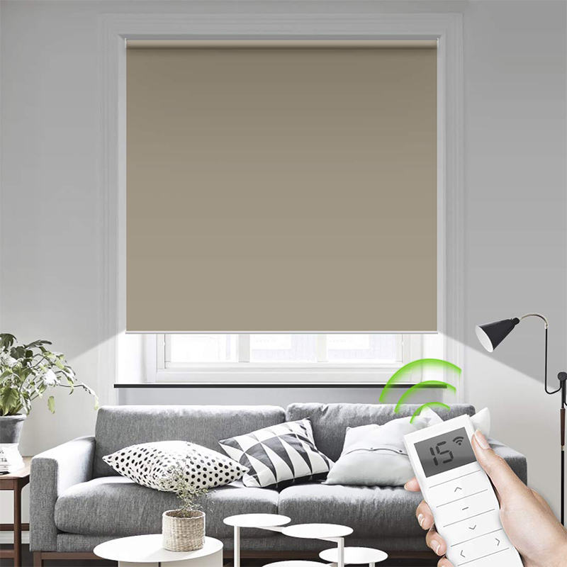 Oeko-TEX100 40cm 100% Polyester Smart Sun Shade Roller Blinds