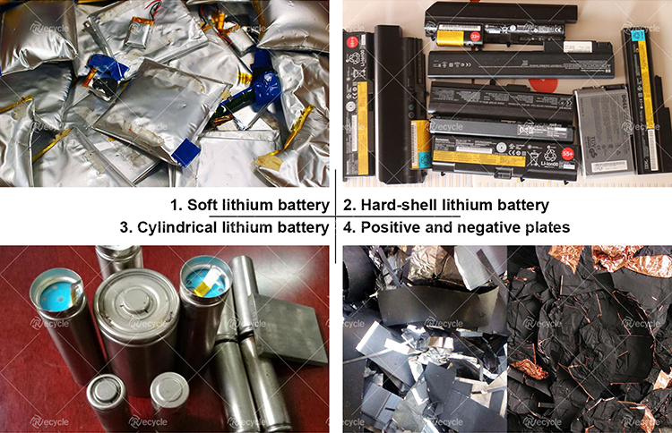Mobile Phone Lithium Ion Battery Recycling Plant 200kg/h-500kg/h