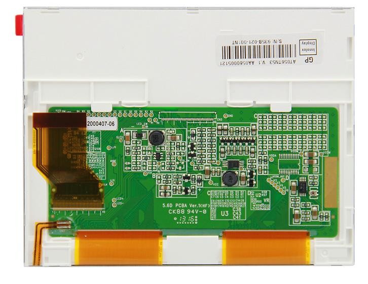 AT050TN23 V.1 Innolux 5.0" 640(RGB)×480 350 cd/m² INDUSTRIAL LCD DISPLAY