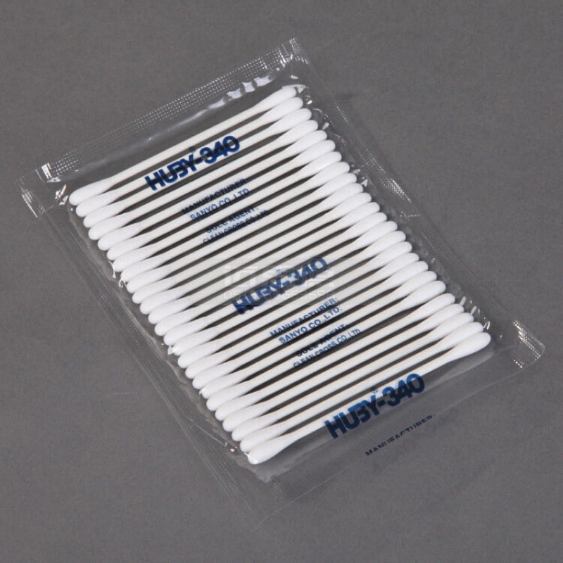 Q Tips Cleanroom Cotton Swab Lint Free Industrial Sterile Paper Stick Cotton Swab