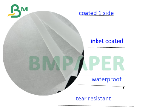 1073D 1082D Inkjet Coated Tyvek For Race Bib Material By Epson Printers 8.3" x 11.7"