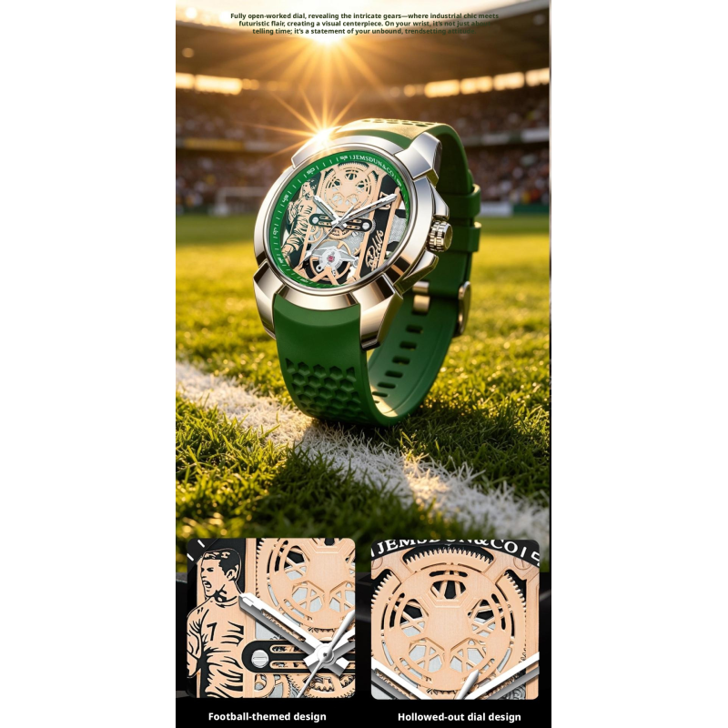 Slim Lightweight Traditional Business Wristwatch Designed with Precision Quartz Movement and Comfortable Adjustable Band