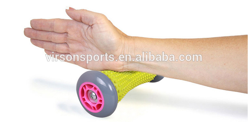 Virson home gym exercise magnetic Foot and Hand Recovery plastic foot massage roller for muscles