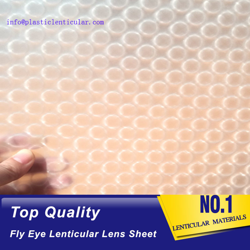 PLASTIC LENTICULAR high quality 3d 360 dot lenticular lens sheet with small dots at the surface