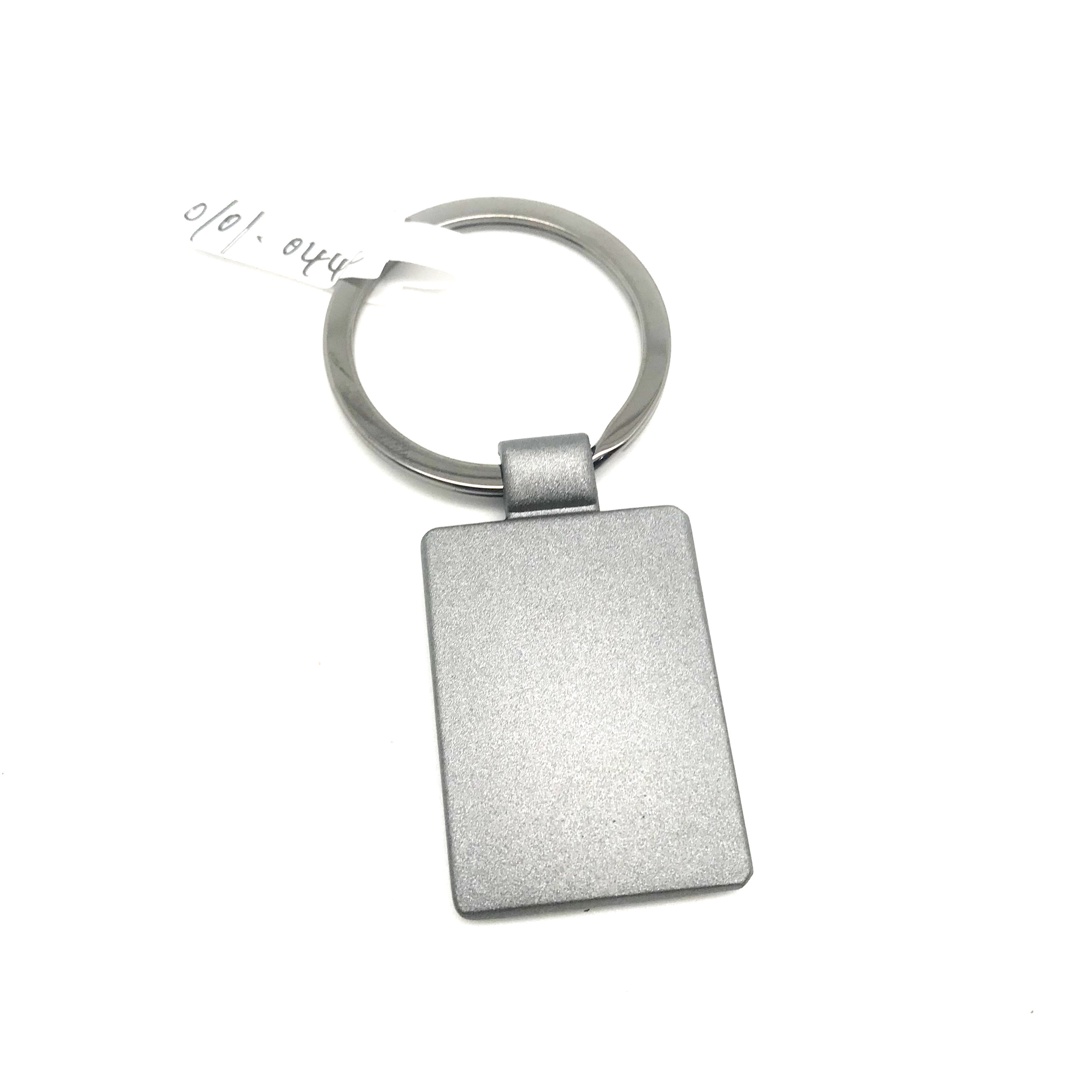 Individual Polybag Package Metal Keychain Holder MOQ 500 As Photo