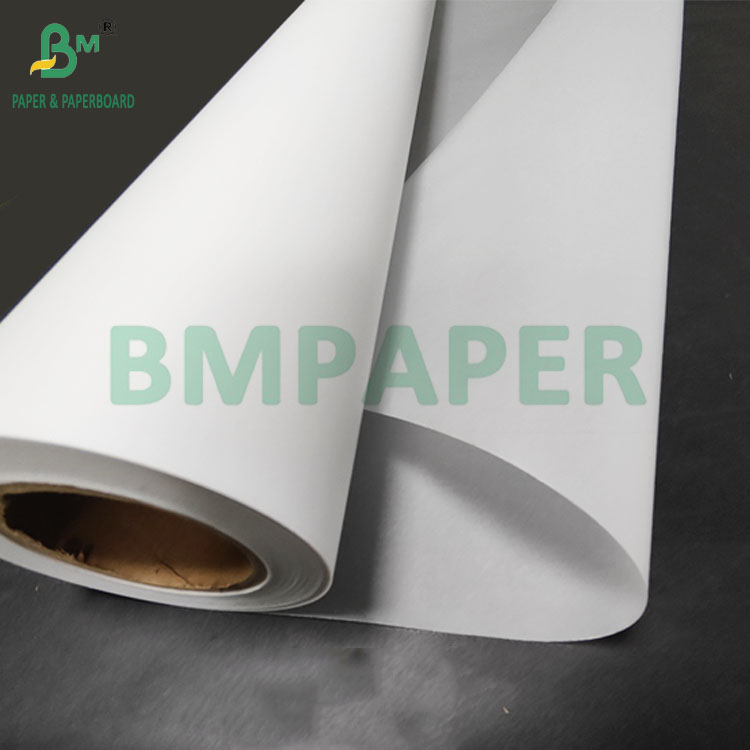 83gsm 93gsm Translucent Inkjet Tracing Paper For Drawing Sketch 914mm x 50m