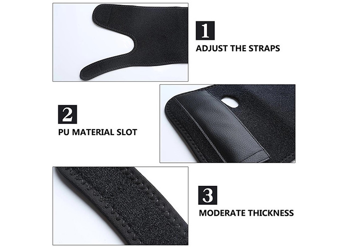 Lightweight Neoprene Wrist Support Brace , Left Hand Wrist Splint For Men / Women