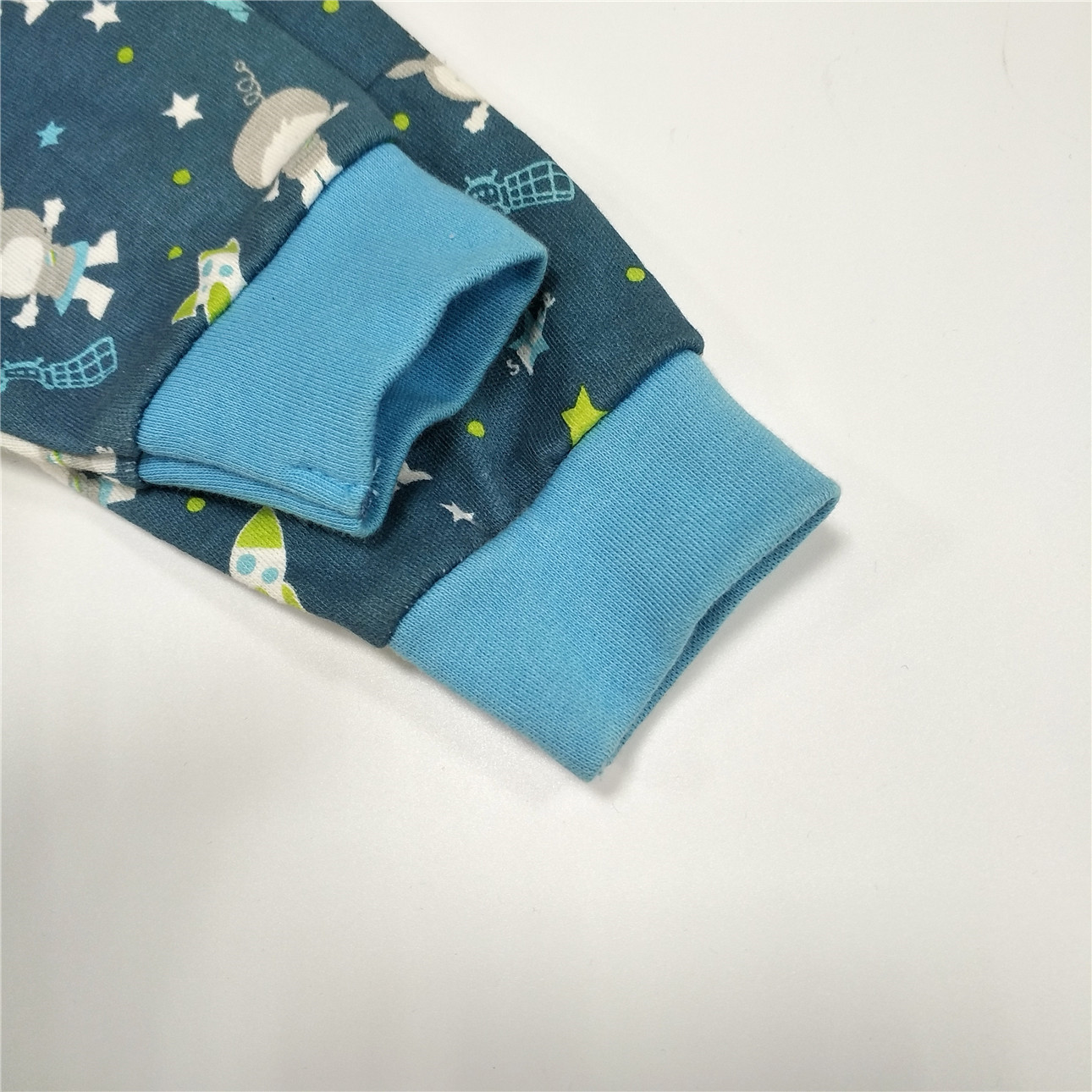 Infants Toddlers Winter Full Print Cotton Footie Pajamas for Unisex Baby Sleepwear