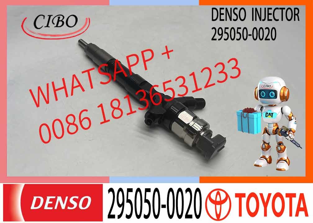 New Fuel Injector 23670-30190 23670-39196 295050-0020 295050-0100 For Toyota Land Cruiser Prado Fortuner Dyna 2001-2010