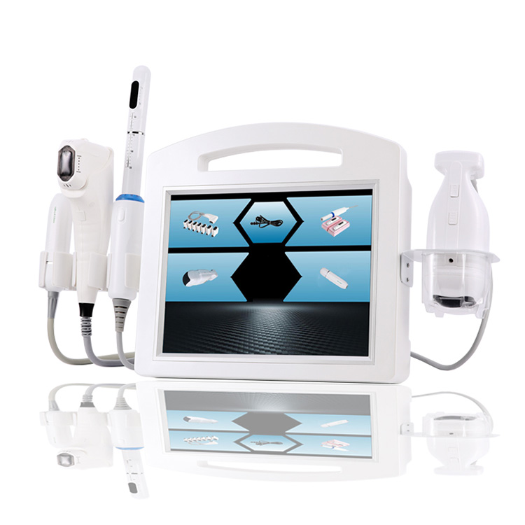 5 In 1 / 4 In 1 Hifu Lipo Slimming Machine 4D Ultra Sonic Hifu Therapy For Face Lift Tighten Skin Fat Loss Machine