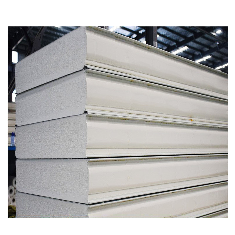 Outdoor PU Polyurethane Composite Panels For Cold Room Sandwich Board With Metal Panel