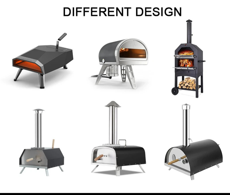 16 Inch Gas Pizza Oven for Countertop Stainless Steel Portable Propane Outdoor Baking