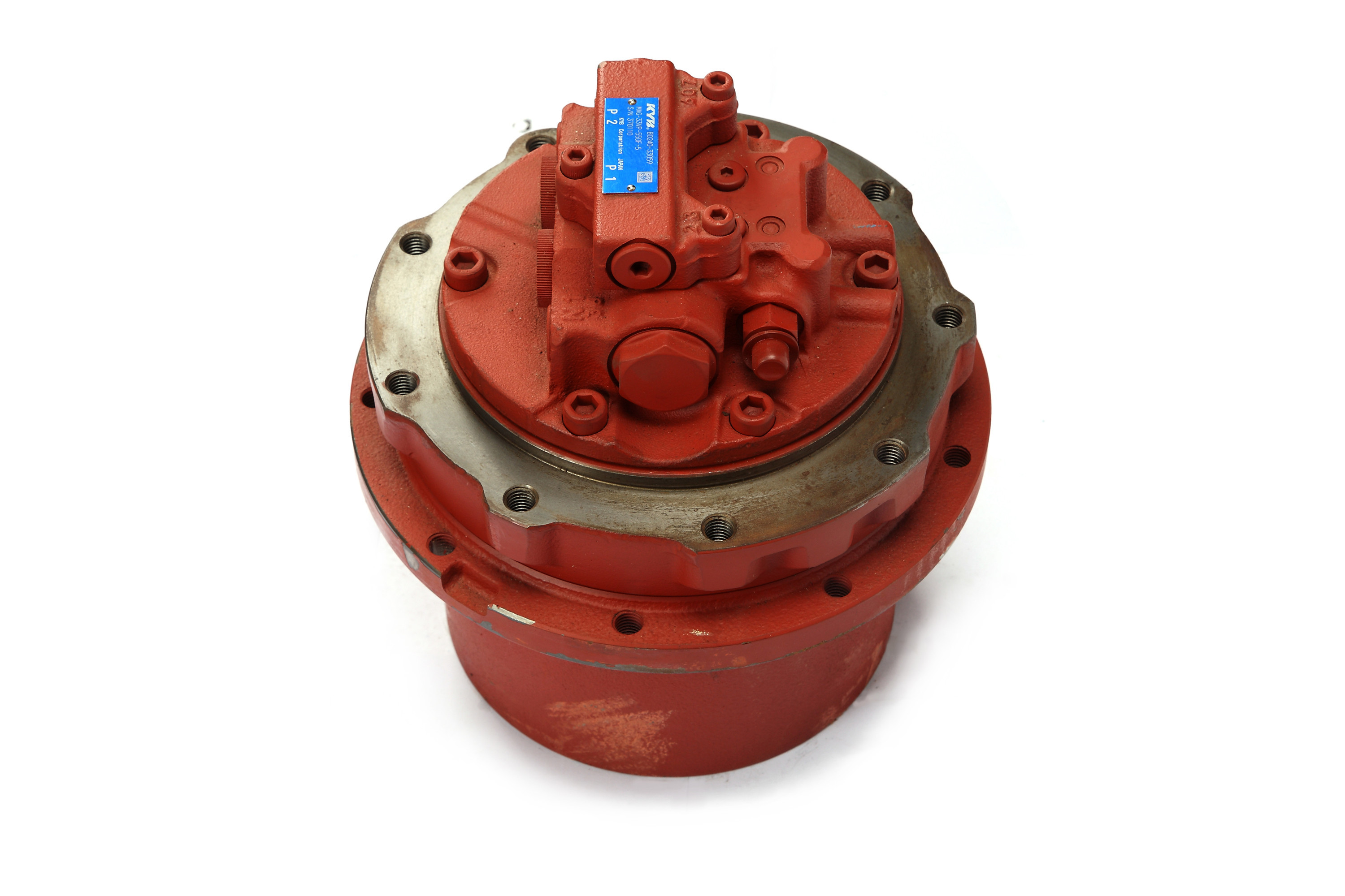 Steel Material Travel Motor Assy KYB Final Drive MAG-18VP MAG-26VP