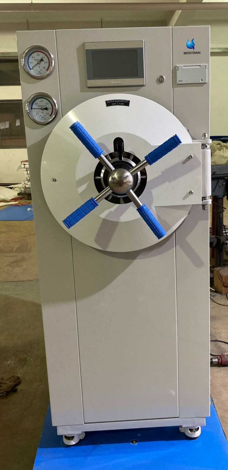 Horizontal Pulse Vacuum Steam Sterilizer Printing Deep Drying Function Sterilizing Autoclave