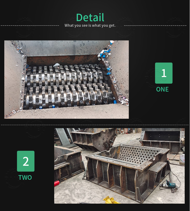 Car Metal Frame Shredding Equipment Dual-Shaft Shredder Machine In USA For Scrap Metal Recycling Plant