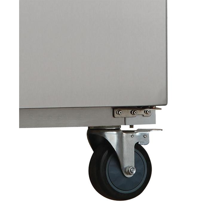 Portable Commercial Upright Freezerl Top Mounted Compressor Refrigerator