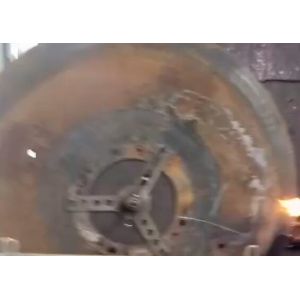 Automatic control flame hardening circular saw balde tooth tip hardness